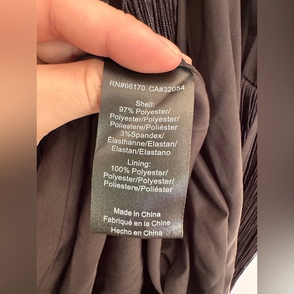 Anthropologie Hutch Wrap Fringe Puff Sleeve Dress Size XSP - Picture 7 of 9